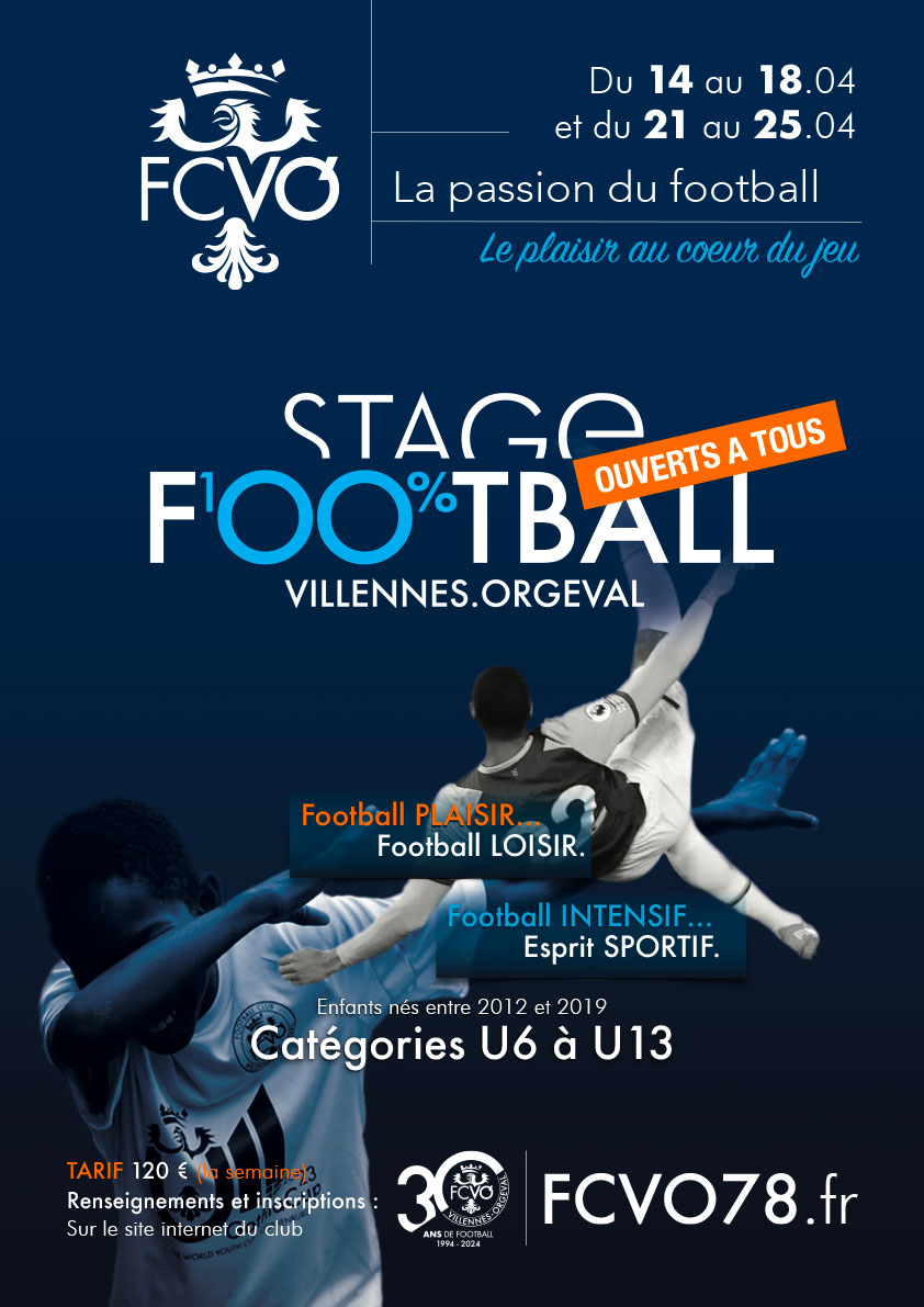 Inscription au stage de Football FCVO