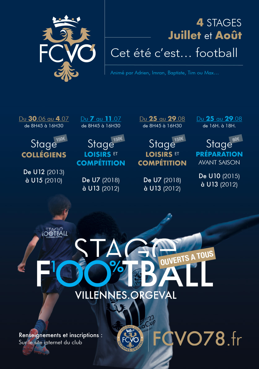 Stages de football, Football club Villennes Orgeval
